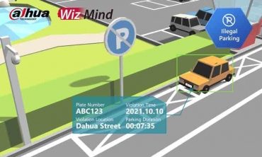 Dahua WizMind: 5 преимуществ обнаружения незаконной парковки с помощью камер с двумя ПТЗ