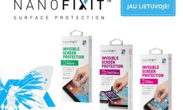 Nanofixit - maksimali ekrano apsauga visiems Jūsų prietaisams